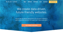 Desktop Screenshot of bluecoda.com